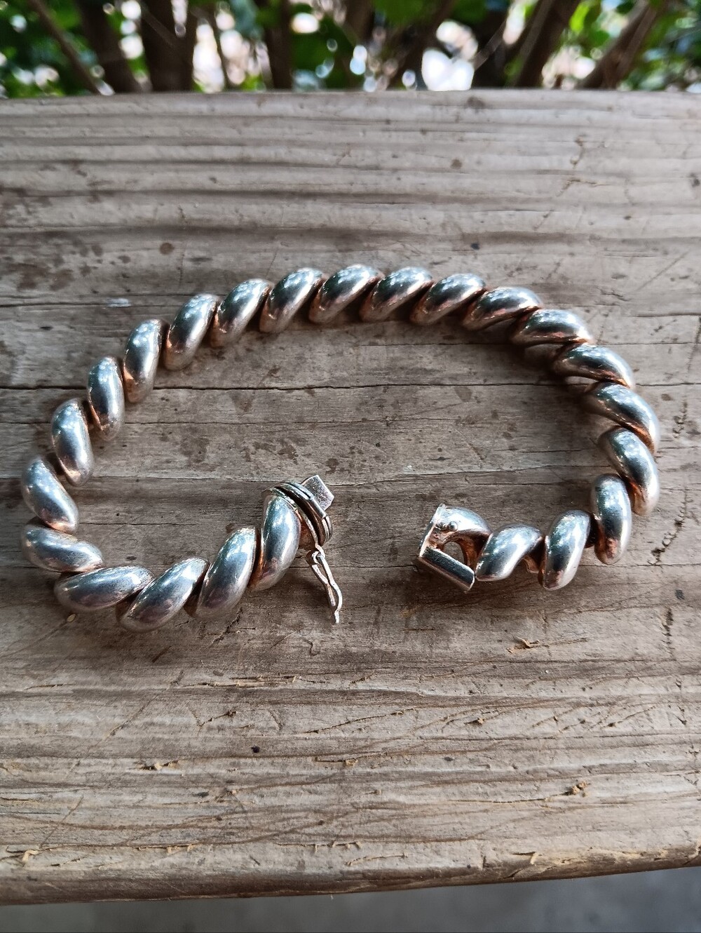 Vintage San Marco 925 Italy 8inch Bracelet - Picture 4 of 6